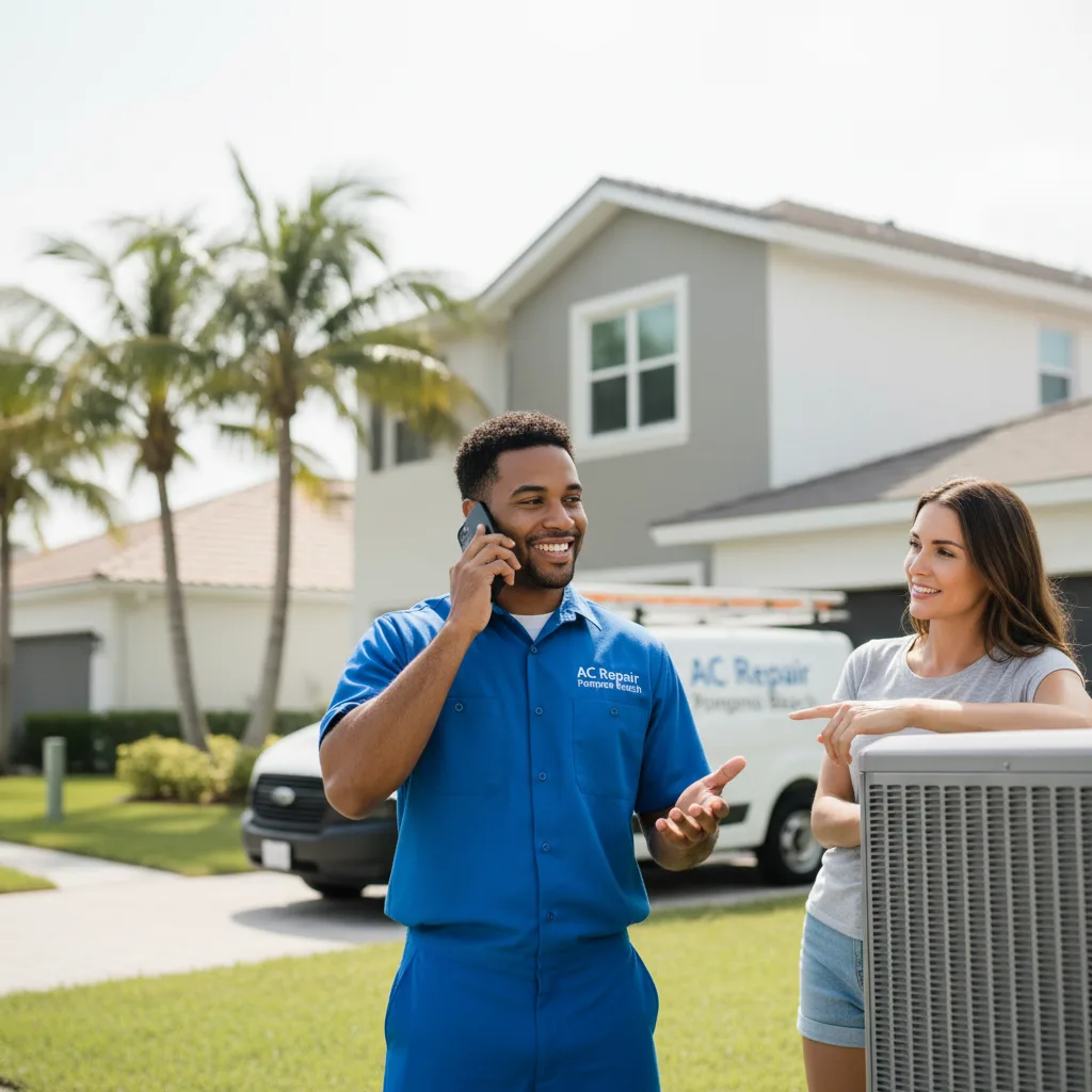 AC Repair Pompano Beach customer support in Mount Royal